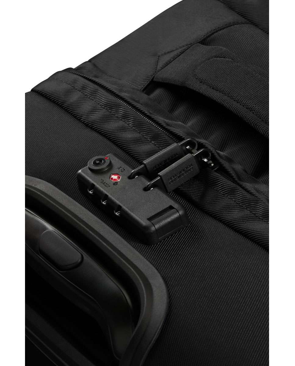 Trolley de cabine Urban Track 55/35cm com 2 rodas preto 55L Preto-3