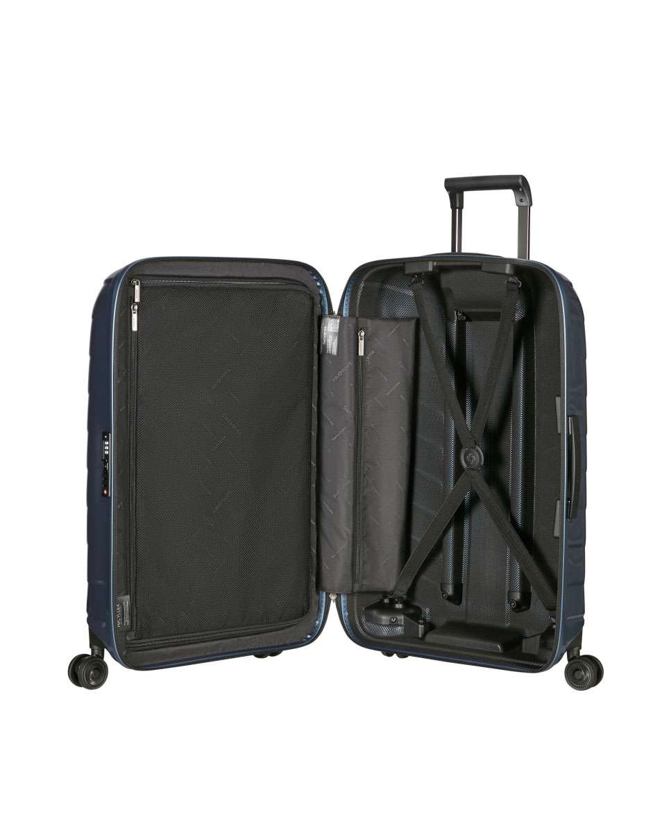Mala de viagem média Attrix 69cm 4 rodas azul 73L Azul-2
