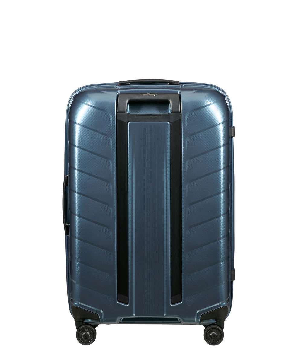 Mala de viagem média Attrix 69cm 4 rodas azul 73L Azul-4