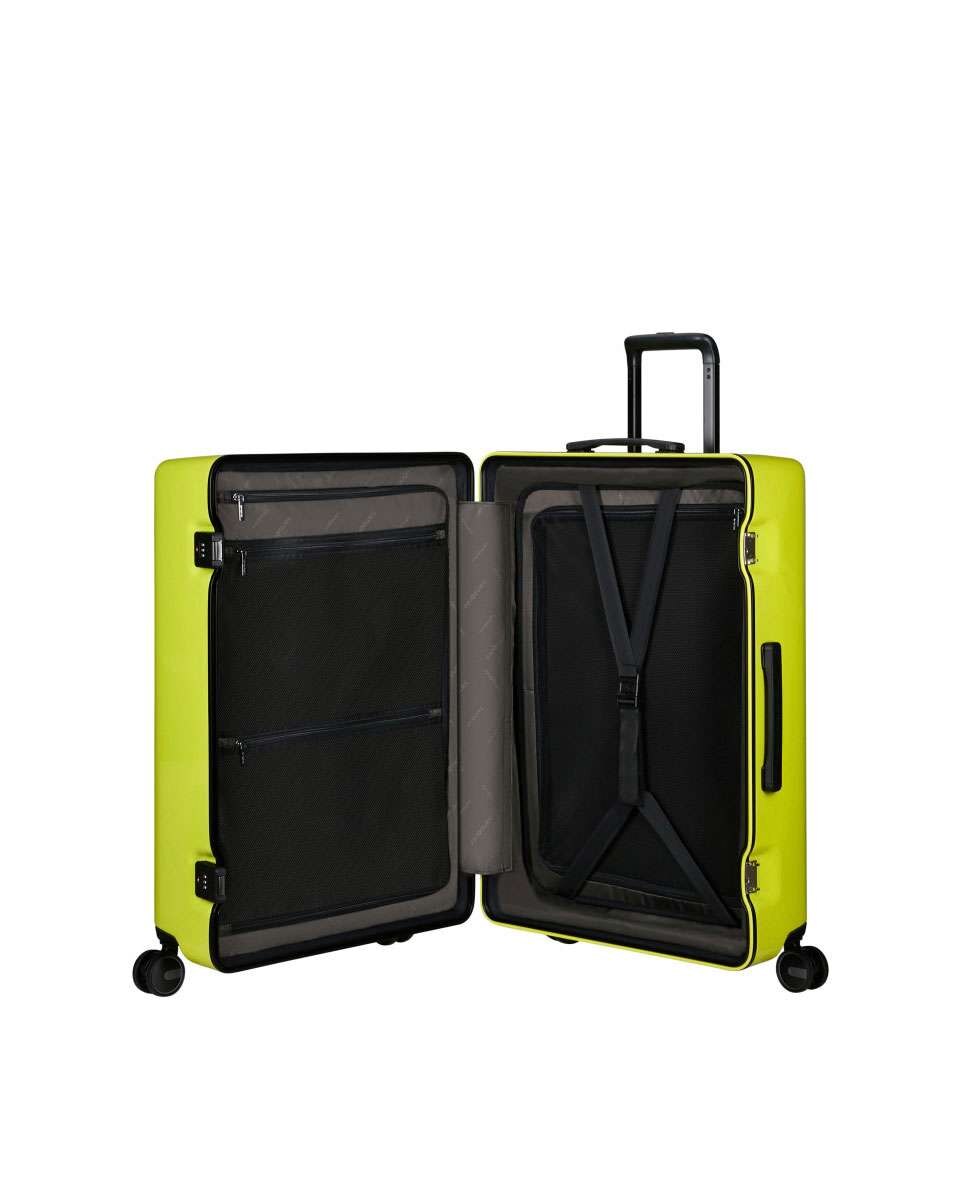 Mala de Viagem Grande Focus 75cm 4 Rodas Lima Metálico  91L Verde-2