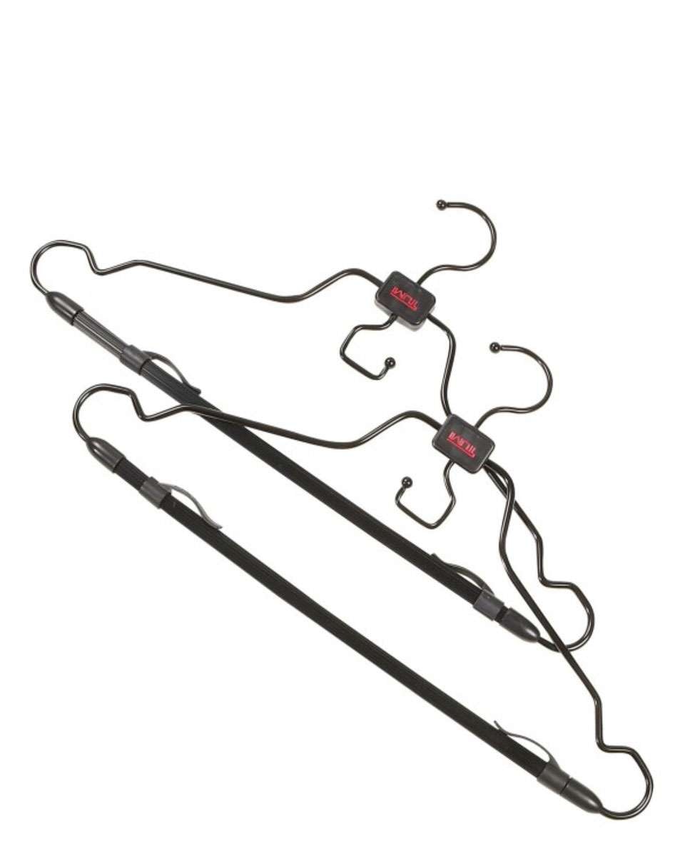 Imagem 0 de Conjunto de 2 Cabides Travel Accessories preto