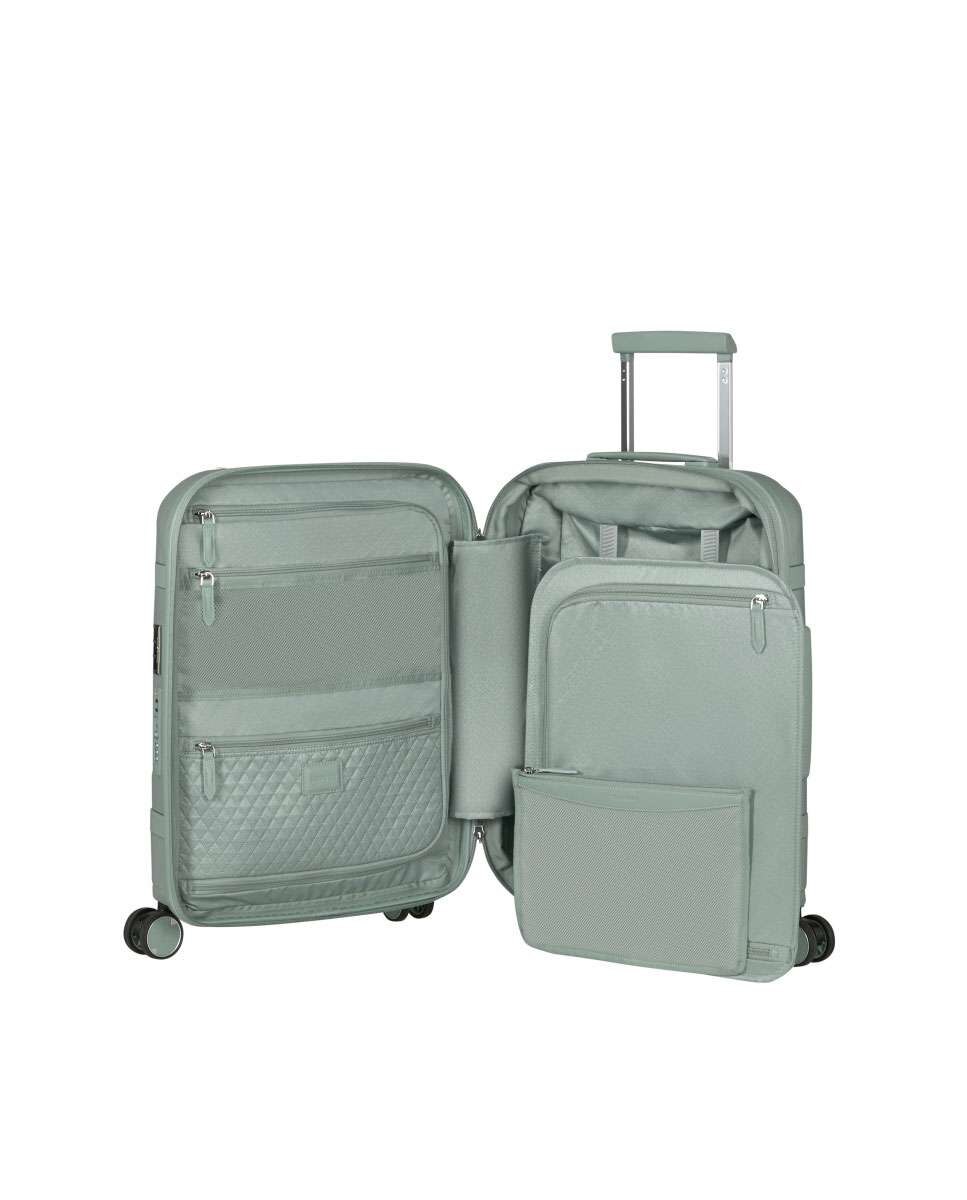 Mala de Cabine Image 55Cm 4 Rodas Expansível Verde 38L Verde-2