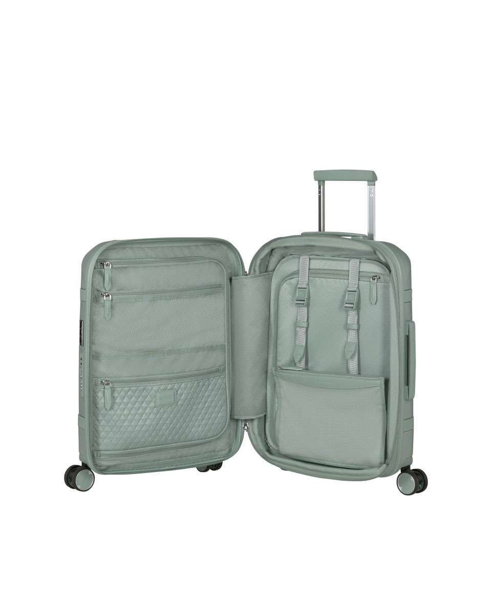 Mala de Cabine Image 55Cm 4 Rodas Expansível Verde 38L Verde-3