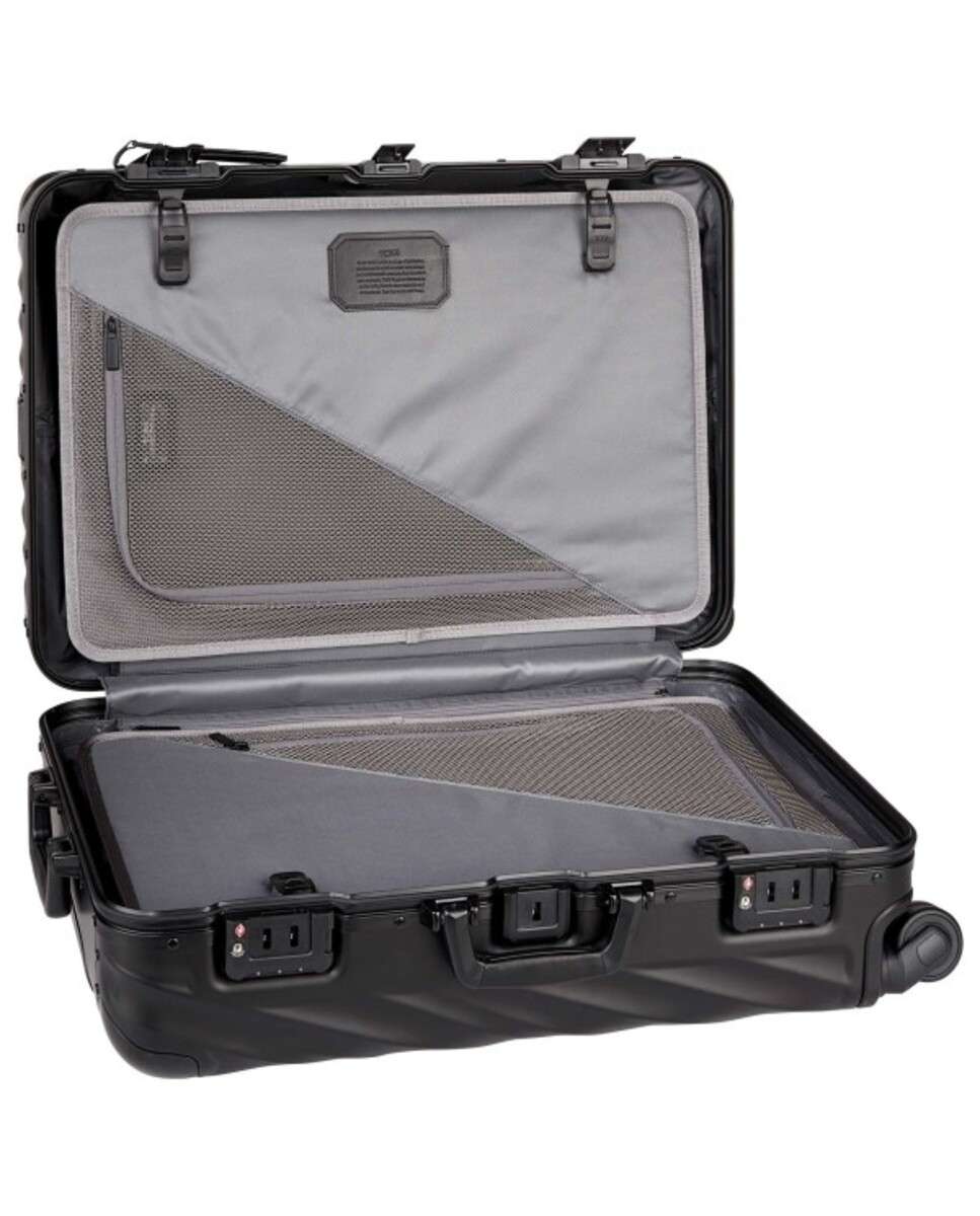 Mala para Viagens Curtas 66cm 19 Degree preto mate 55L Preto-2