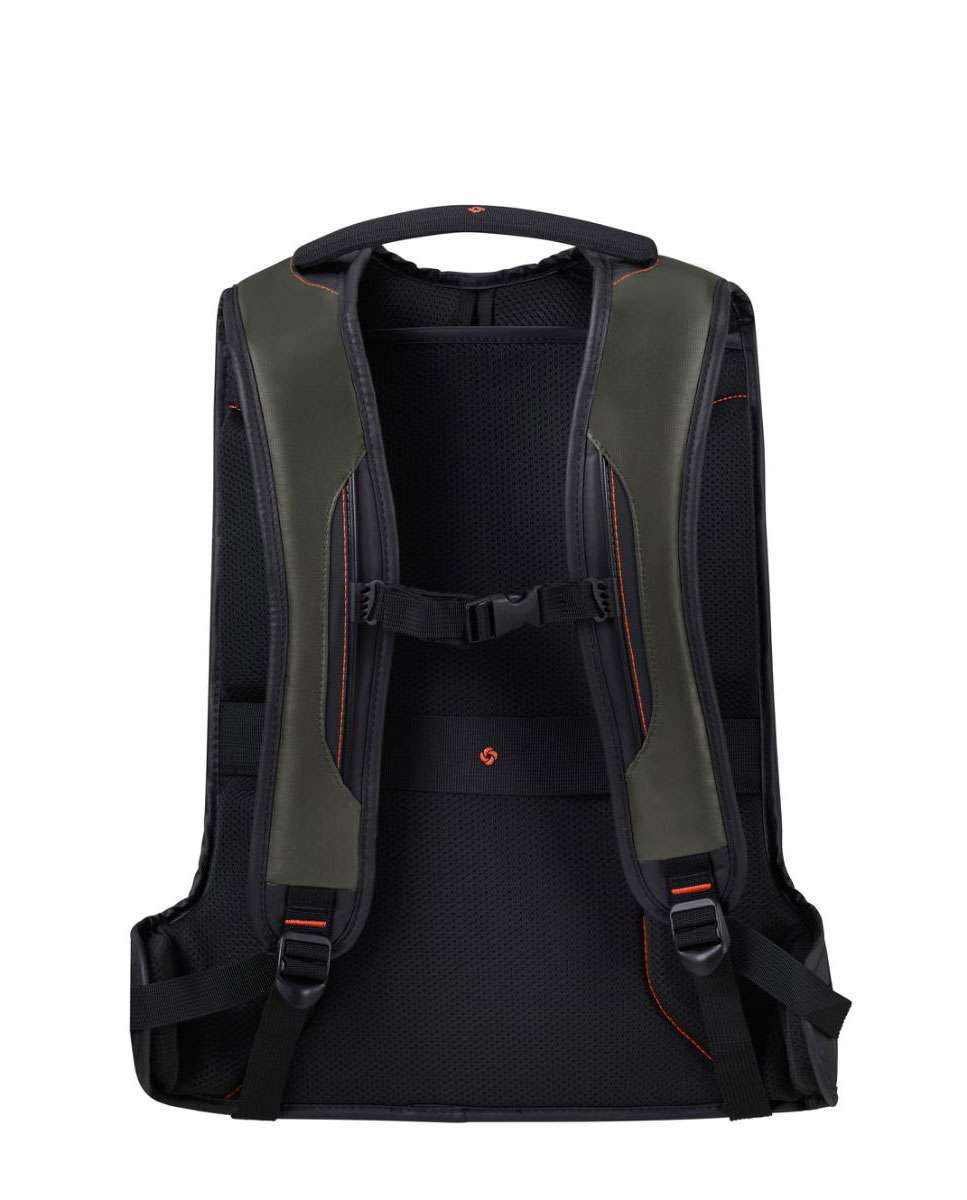 Mochila Ecodiver para Portátil Verde Tropa 17.3 Verde-4