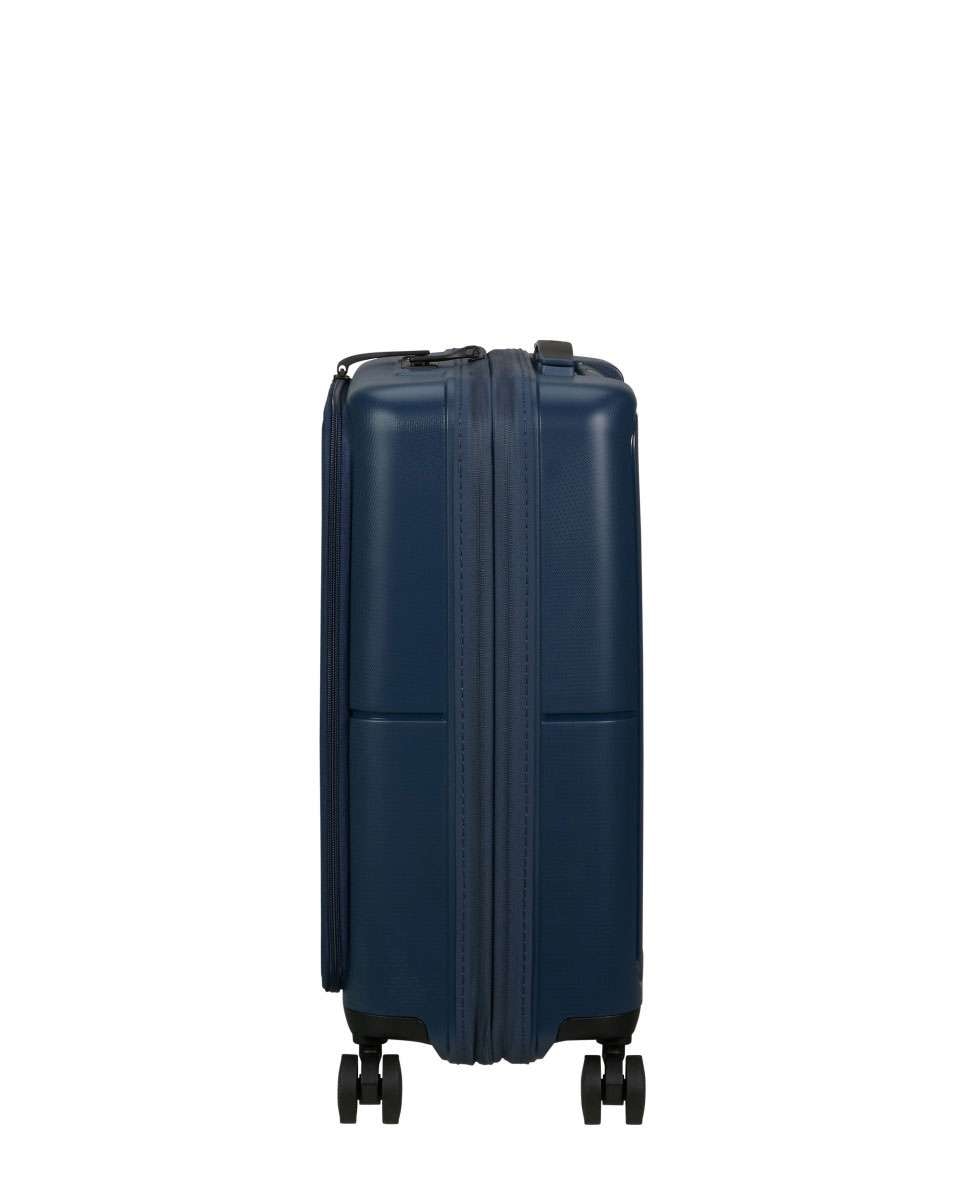 Mala de cabine Dashpop 55cm com 4 rodas expansível acesso frontal azul 42L Azul-3