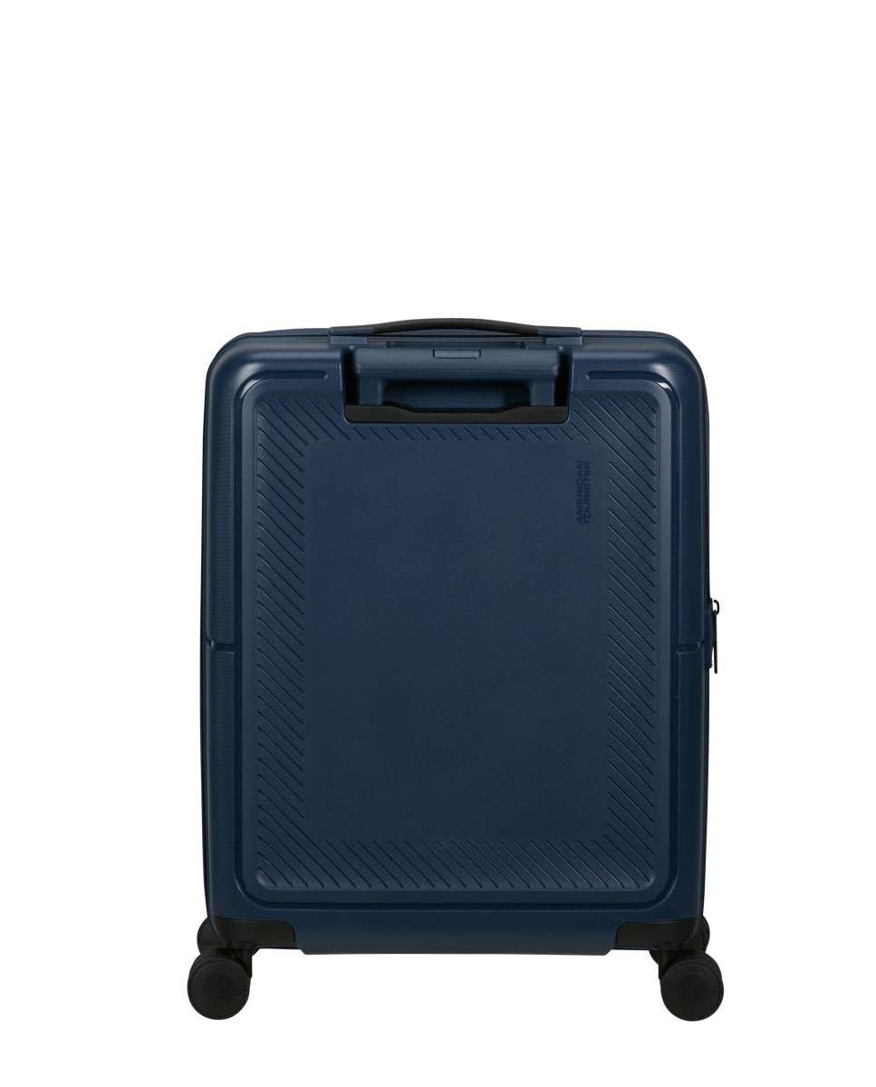 Mala de cabine Dashpop 55cm com 4 rodas expansível acesso frontal azul 42L Azul-4