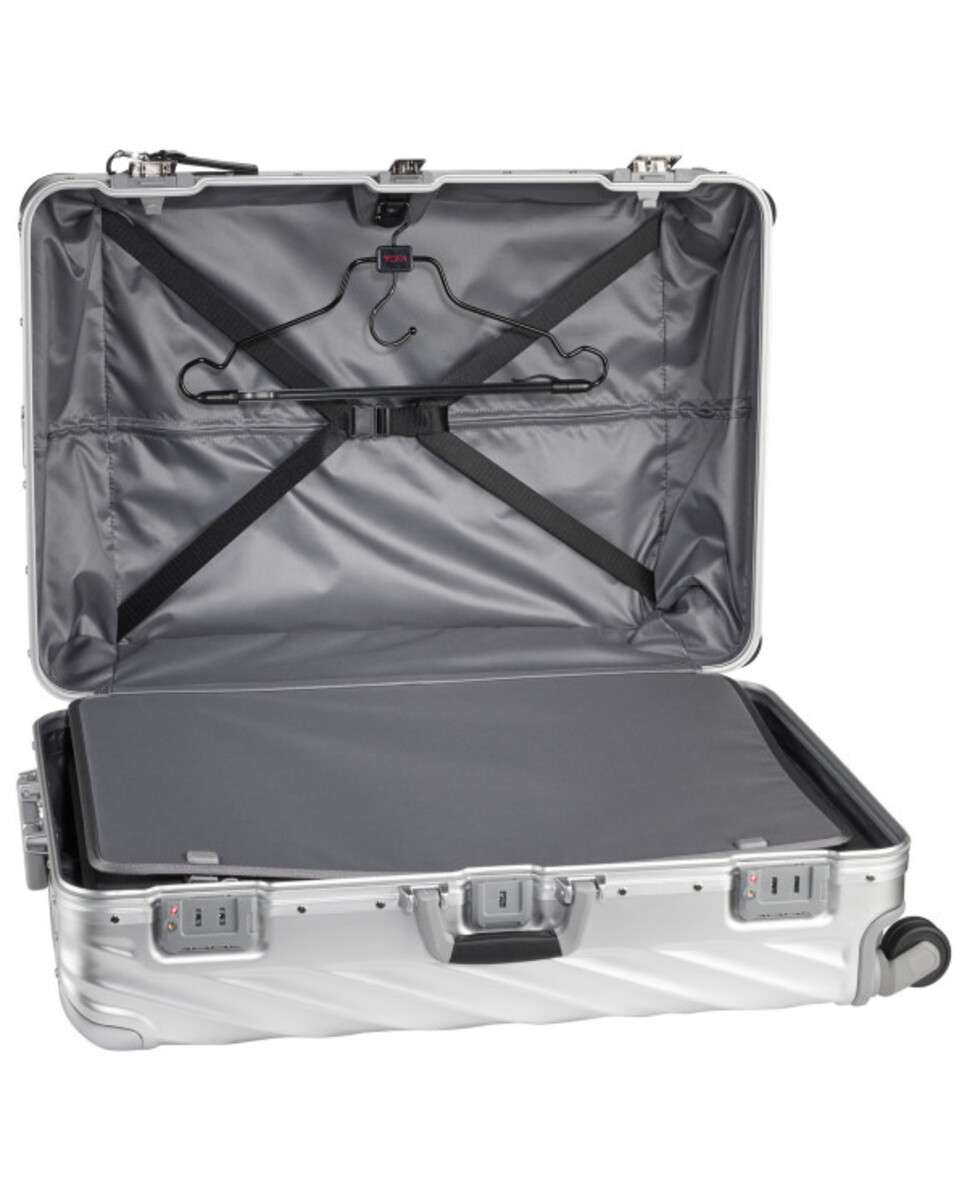 Mala para Viagens Longas 77cm 19 Degree prateada 84L Cinzento-3