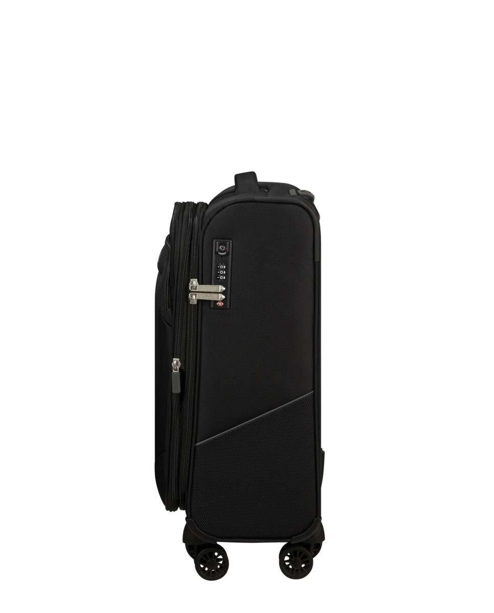 Mala de cabine Summerride 55cm com 4 rodas expansível preto 43L Preto-3