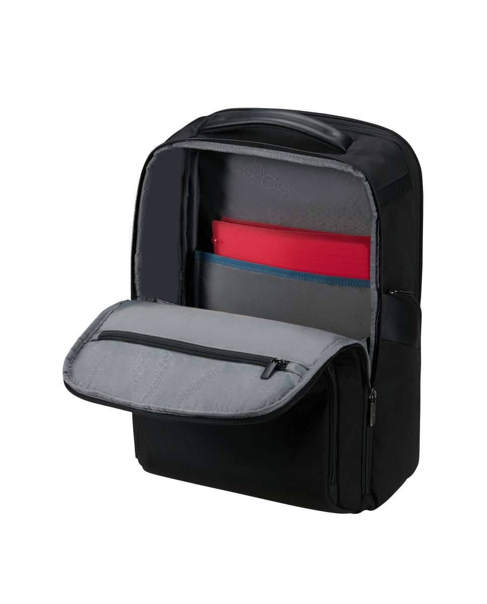 Mochila Evosight para portátil 17.3" expansível preto Preto-2