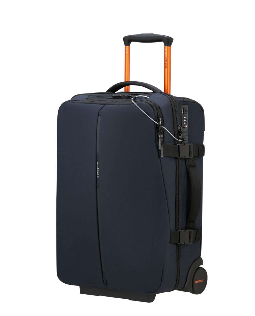 Saco de viagem antirroubo com rodas SecuripaK 2.0 azul escuro 34.5L Azul-1