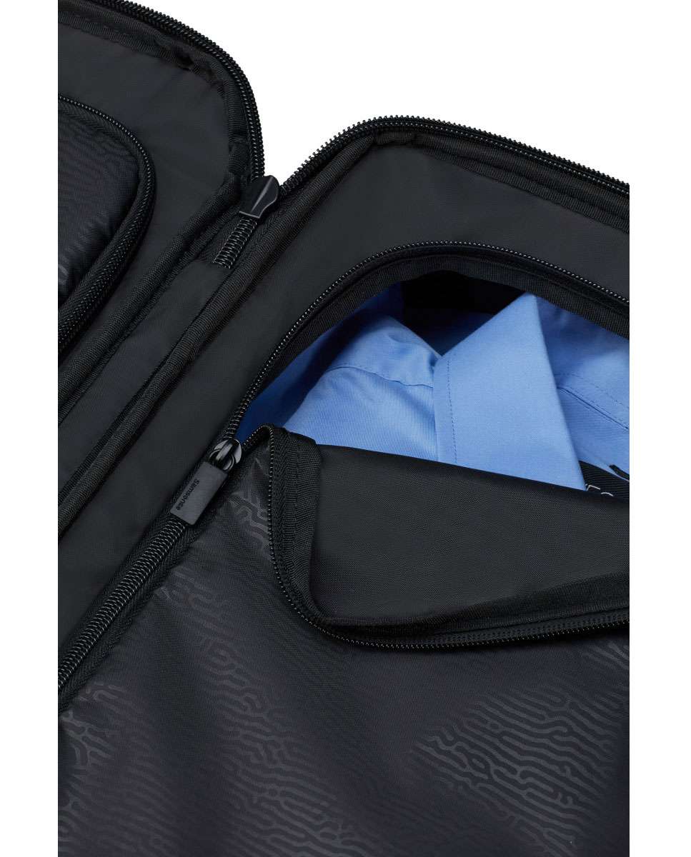 Saco de viagem antirroubo com rodas SecuripaK 2.0 azul escuro 34.5L Azul-3