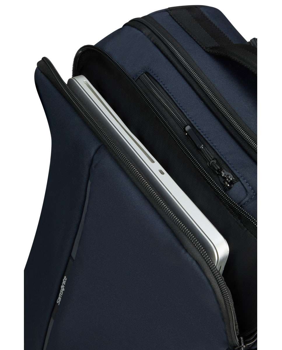 Saco de viagem antirroubo com rodas SecuripaK 2.0 azul escuro 34.5L Azul-4