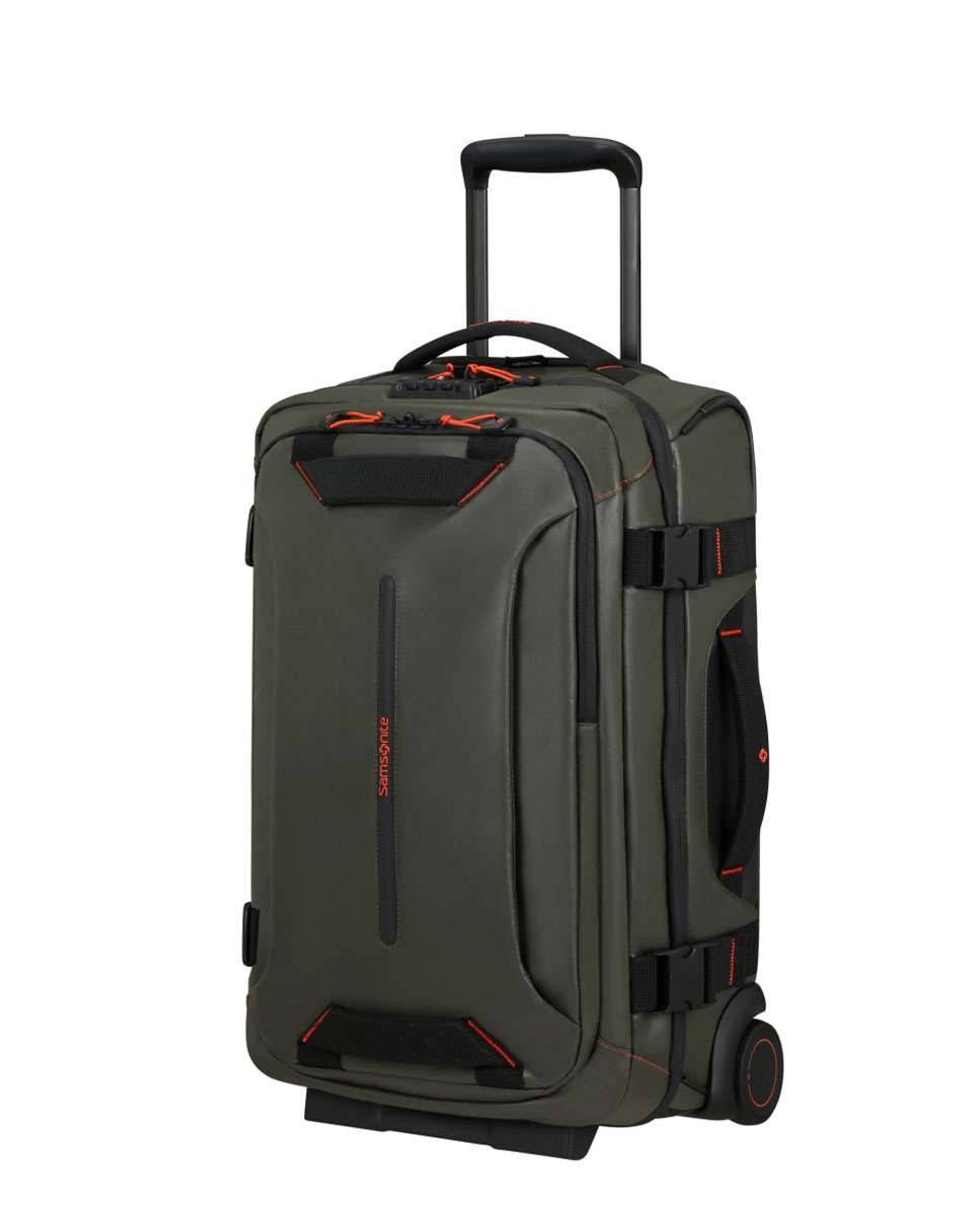 Trolley de cabine Ecodiver 55/35cm com 2 rodas verde tropa 40L Verde-1