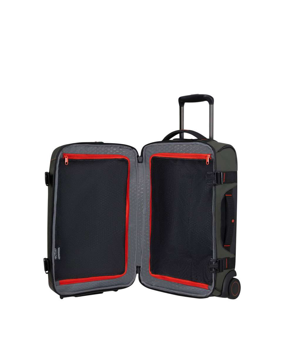 Trolley de cabine Ecodiver 55/35cm com 2 rodas verde tropa 40L Verde-2