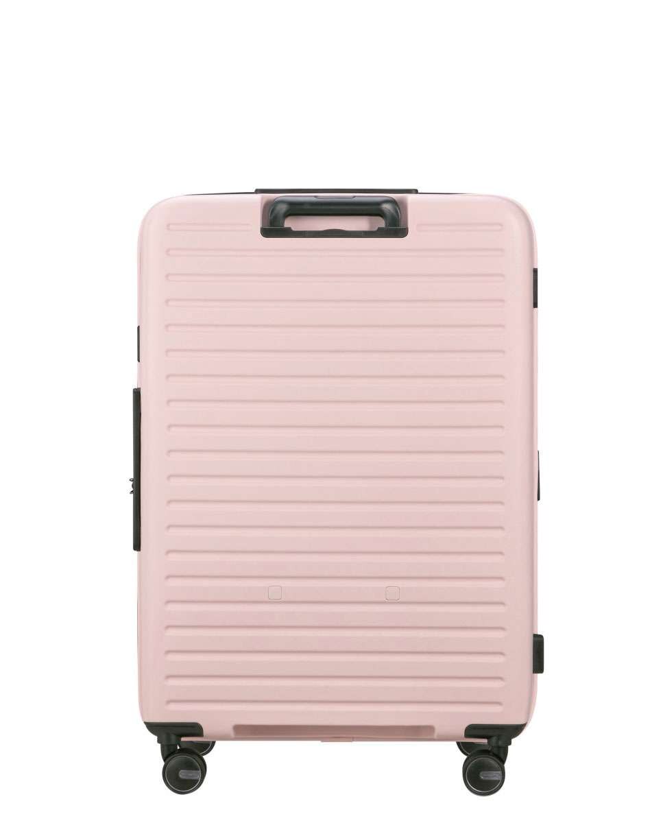 Mala de viagem grande Restackd 75cm 4 rodas expansível rosa 99L Lavanda-4