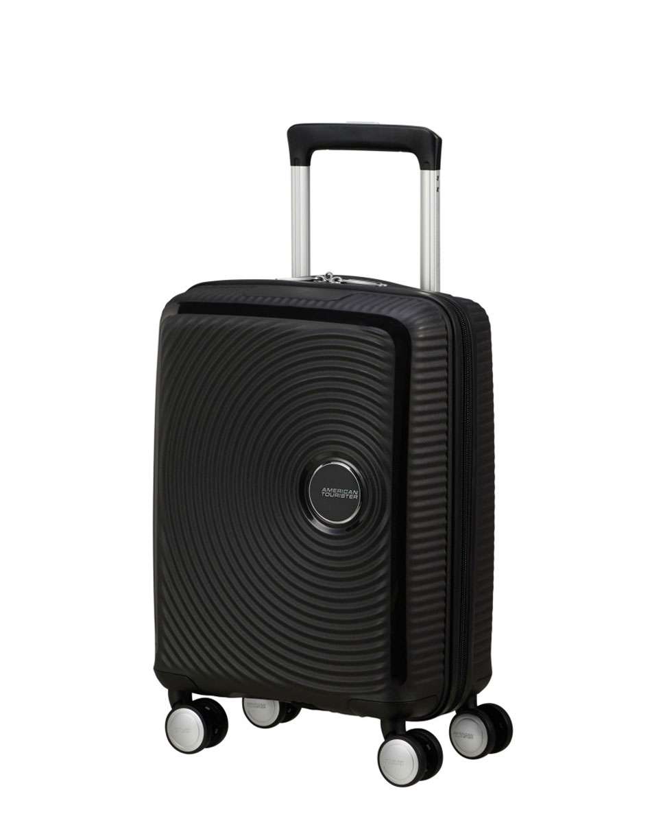 Trolley de cabine mini Soundbox 47cm 4 rodas preto 22L Preto-1