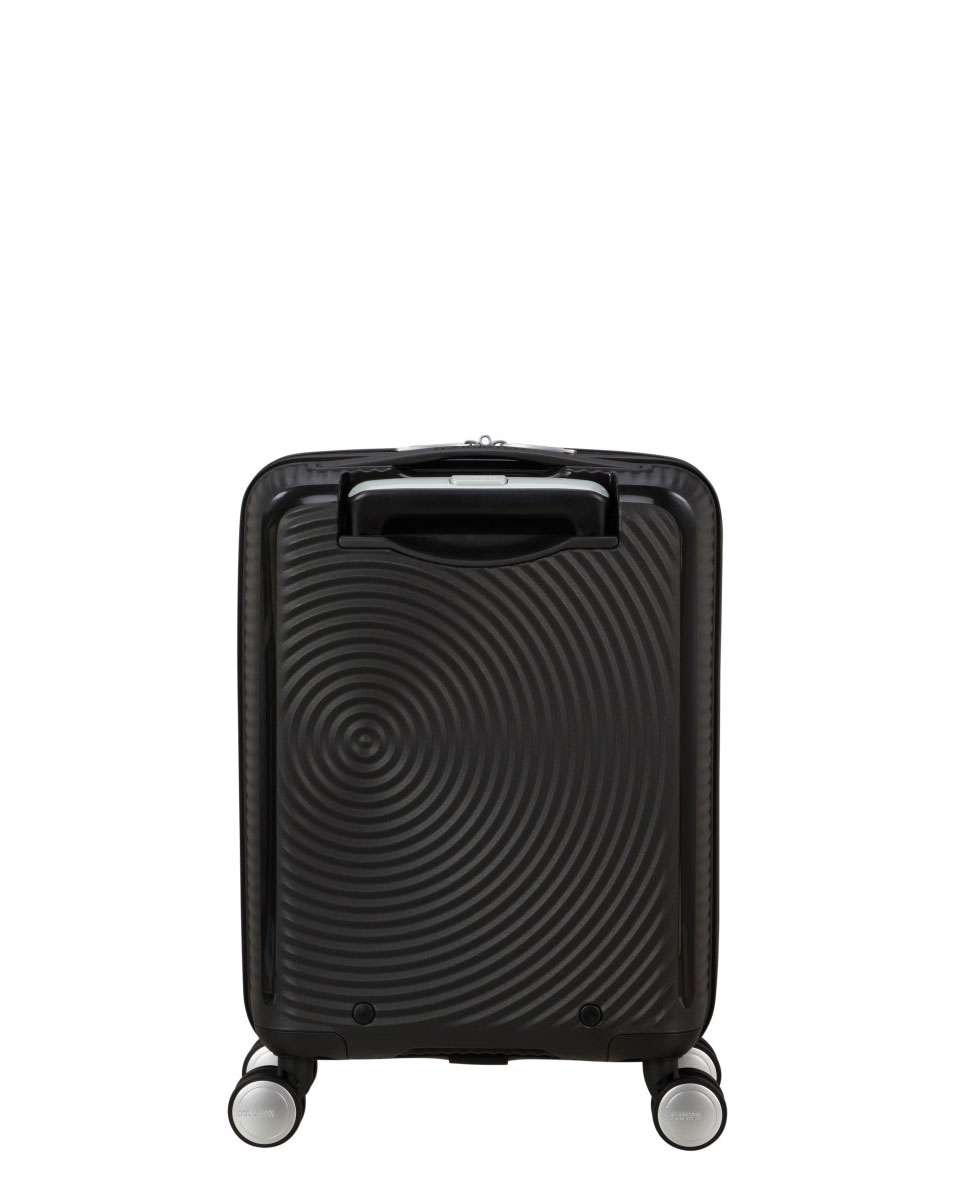 Trolley de cabine mini Soundbox 47cm 4 rodas preto 22L Preto-4
