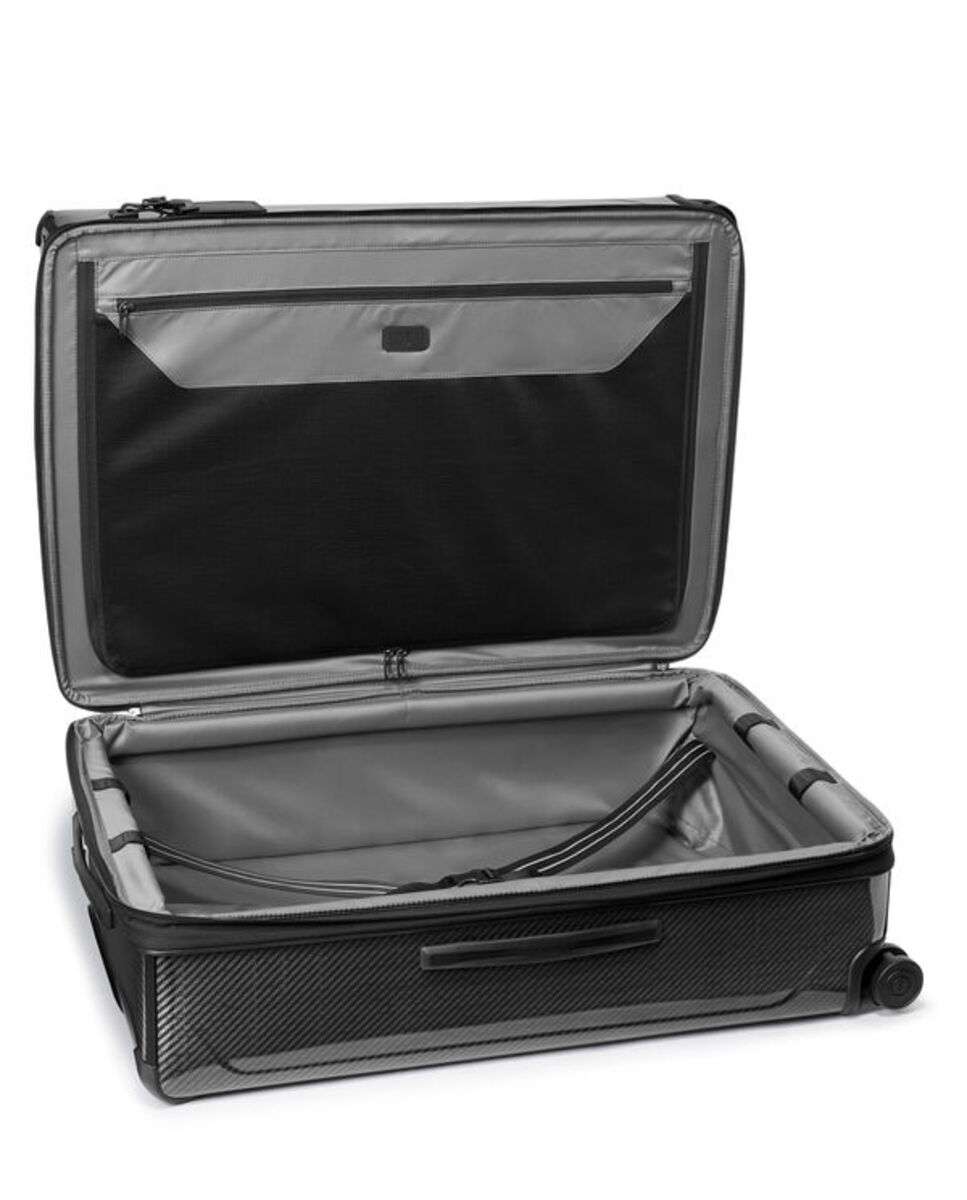 Mala para Viagens Longas Expansível 78cm Tegra Lite preto 118L Preto-2