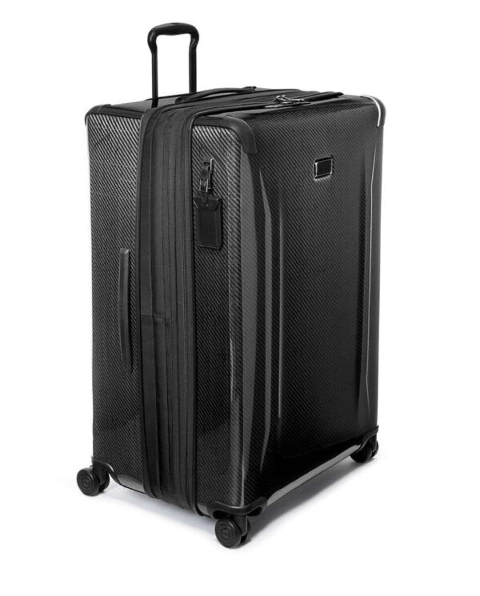 Mala para Viagens Longas Expansível 78cm Tegra Lite preto 118L Preto-4