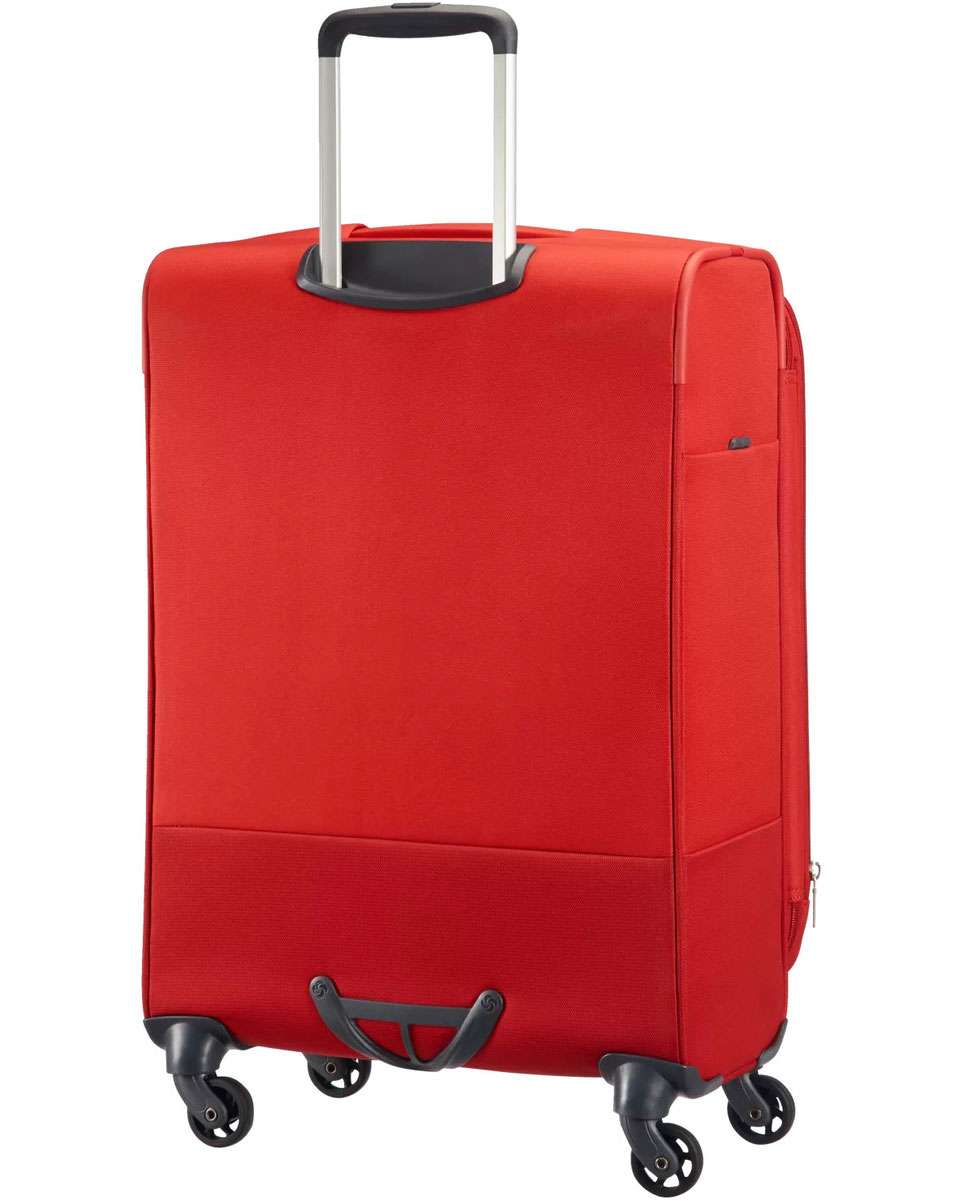 Mala de Viagem Média Base Boost 66cm Com 4 Rodas Expansível Vermelho 67.5L Vermelho-4