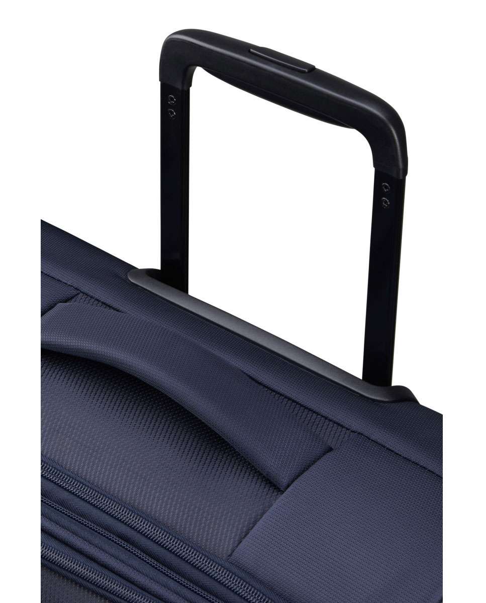 Mala de viagem média Summerride 69cm com 4 rodas expansível azul-marinho 70L Azul-4