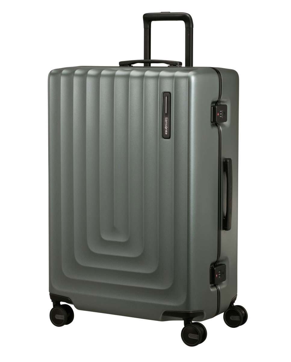 Mala de Viagem Grande Focus 75cm 4 Rodas Caqui Mate 91L Verde-1