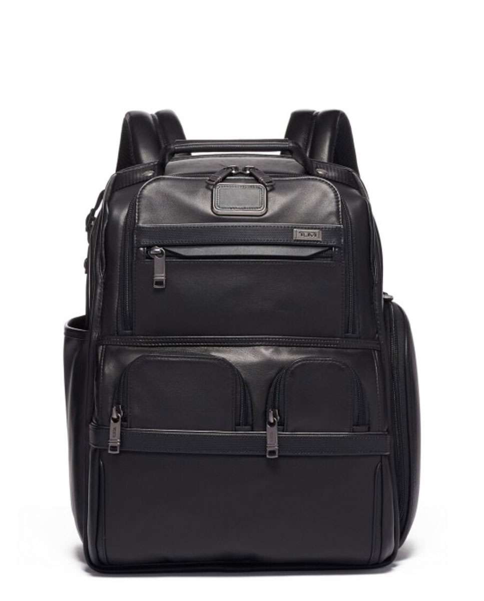 Imagem 0 de Mochila para Portátil 15" em Pele Alpha preto