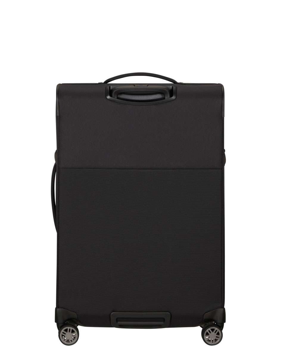 Mala de viagem média Airea 67cm 4 rodas expansível preto 73,5L Preto-4