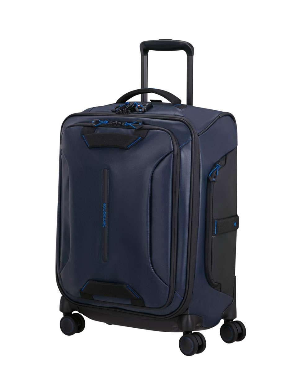 Trolley de cabine Ecodiver 55cm com 4 rodas azul noite 50L Azul-1