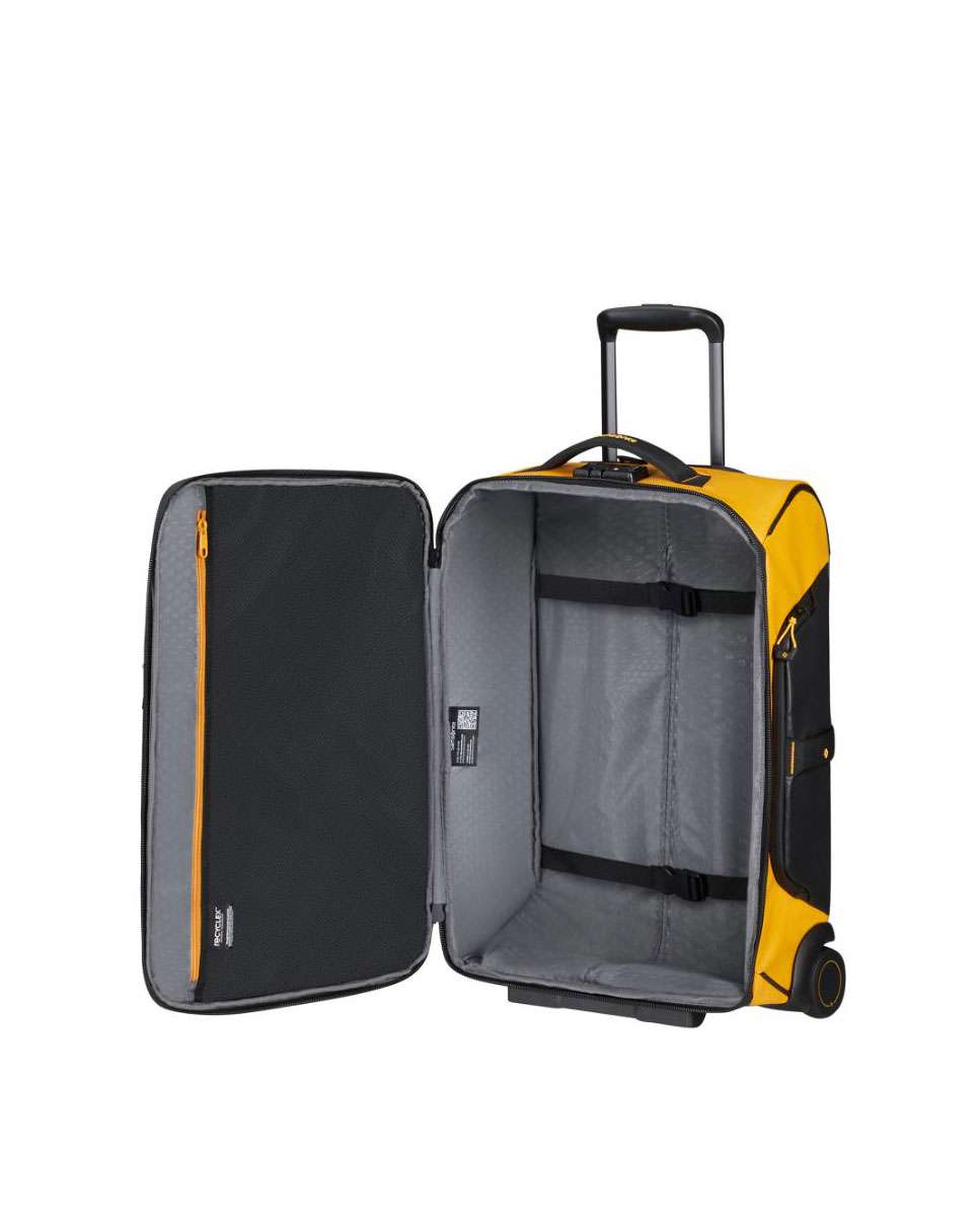 Trolley de viagem de cabine Ecodiver 55cm com 2 rodas amarelo 48L Amarelo-2