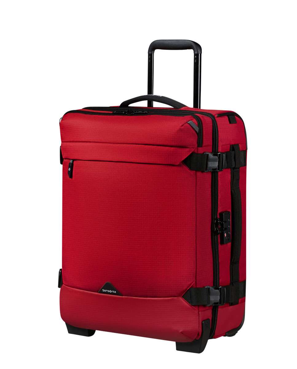 Trolley/Mochila Roadseeker 55Cm com 2 Rodas Ferrugem 50L Grená-1