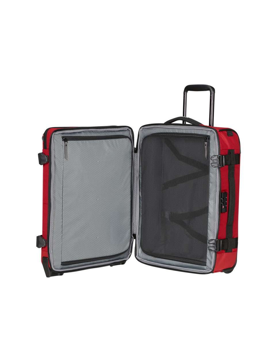 Trolley/Mochila Roadseeker 55Cm com 2 Rodas Ferrugem 50L Grená-2