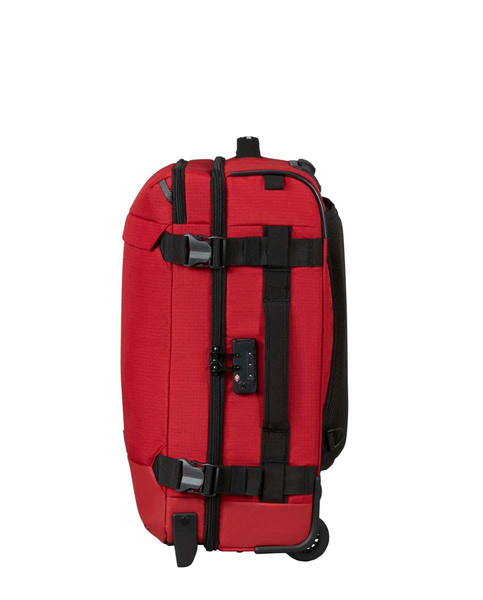 Trolley/Mochila Roadseeker 55Cm com 2 Rodas Ferrugem 50L Grená-3