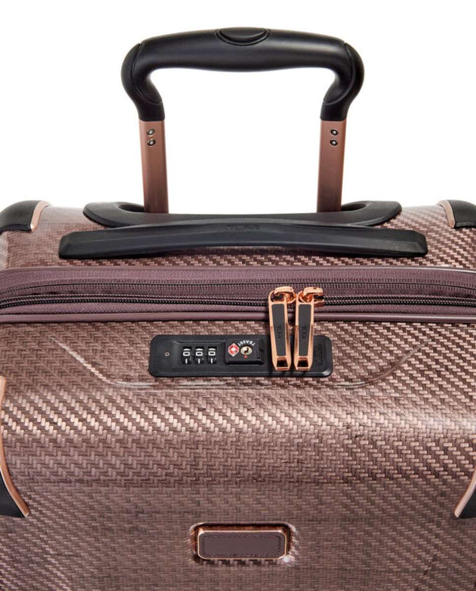 Mala de Cabine 55cm Internacional Expansível Tegra Lite blush 44L Rosa-4