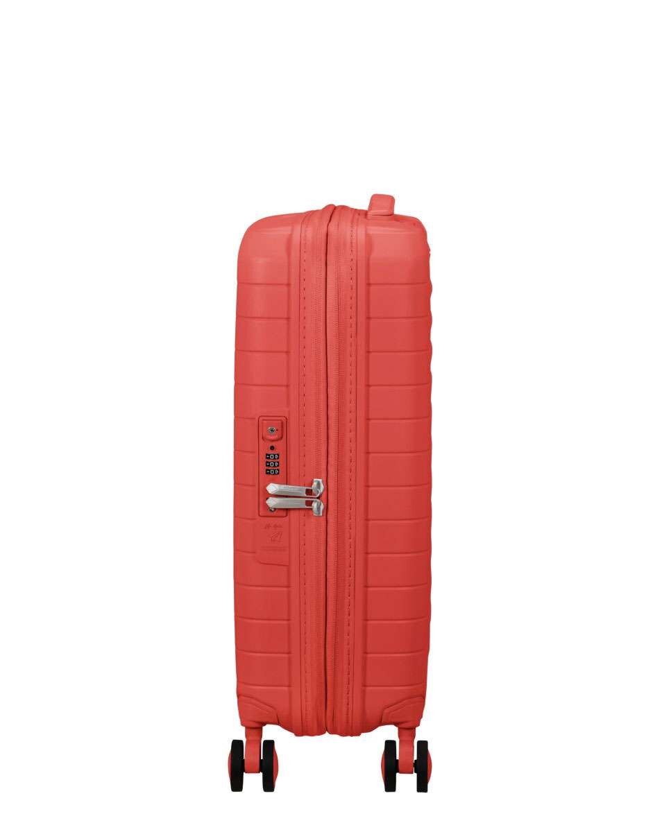Mala de Cabine Fastforward 55cm 4 Rodas Expansível Coral 36L Coral-3