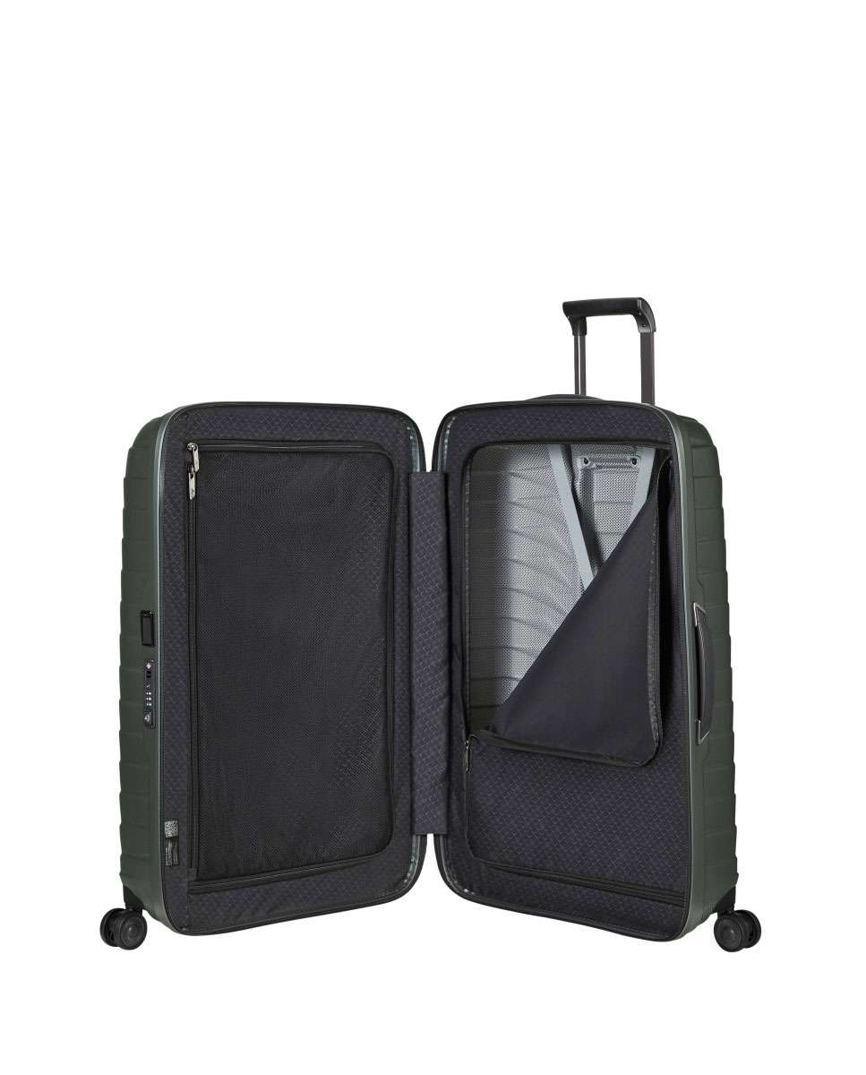 Mala de viagem extragrande Proxis 86cm 4 rodas verde mate 147L Verde-2