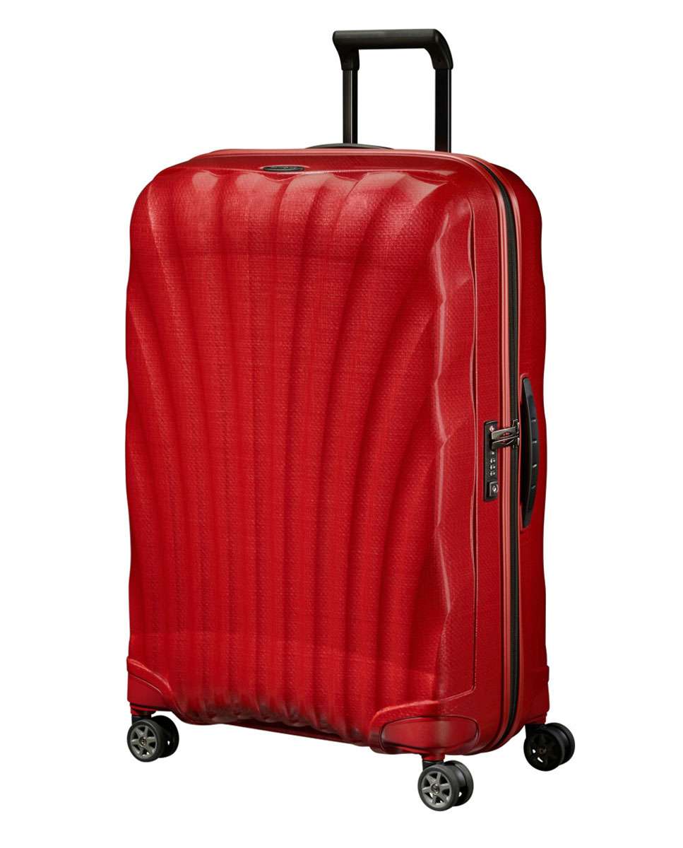 Imagem 0 de Mala de viagem grande C-Lite 75cm 4 rodas vermelho chili 94L