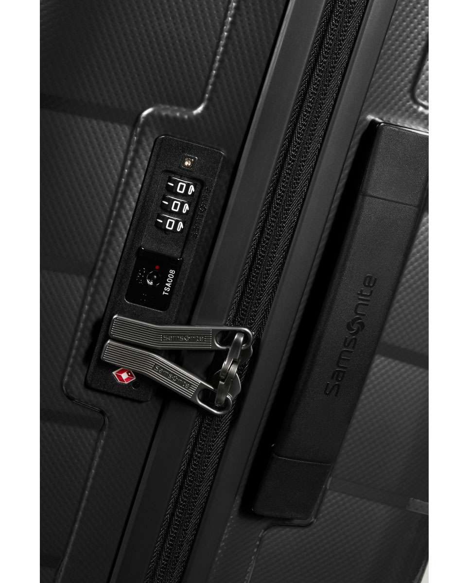 Mala de viagem média Attrix 69cm 4 rodas antracite 73L Preto-3