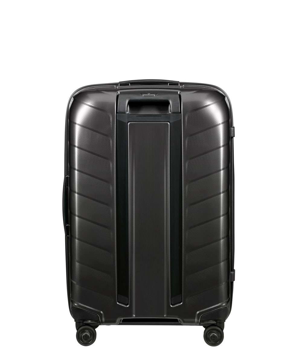 Mala de viagem média Attrix 69cm 4 rodas antracite 73L Preto-4