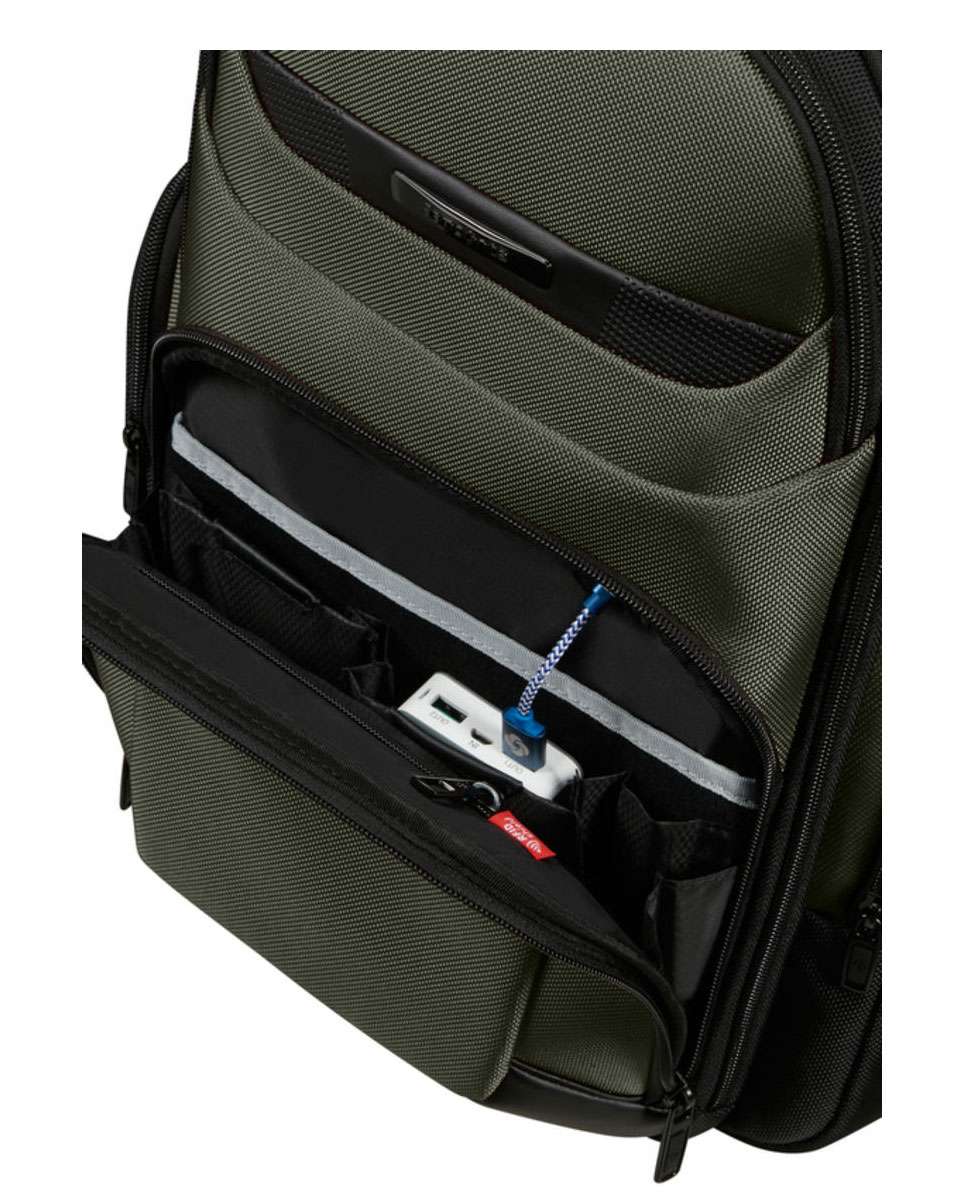 Mochila Pro-Dlx 6 expansível 15,6" verde Verde-2