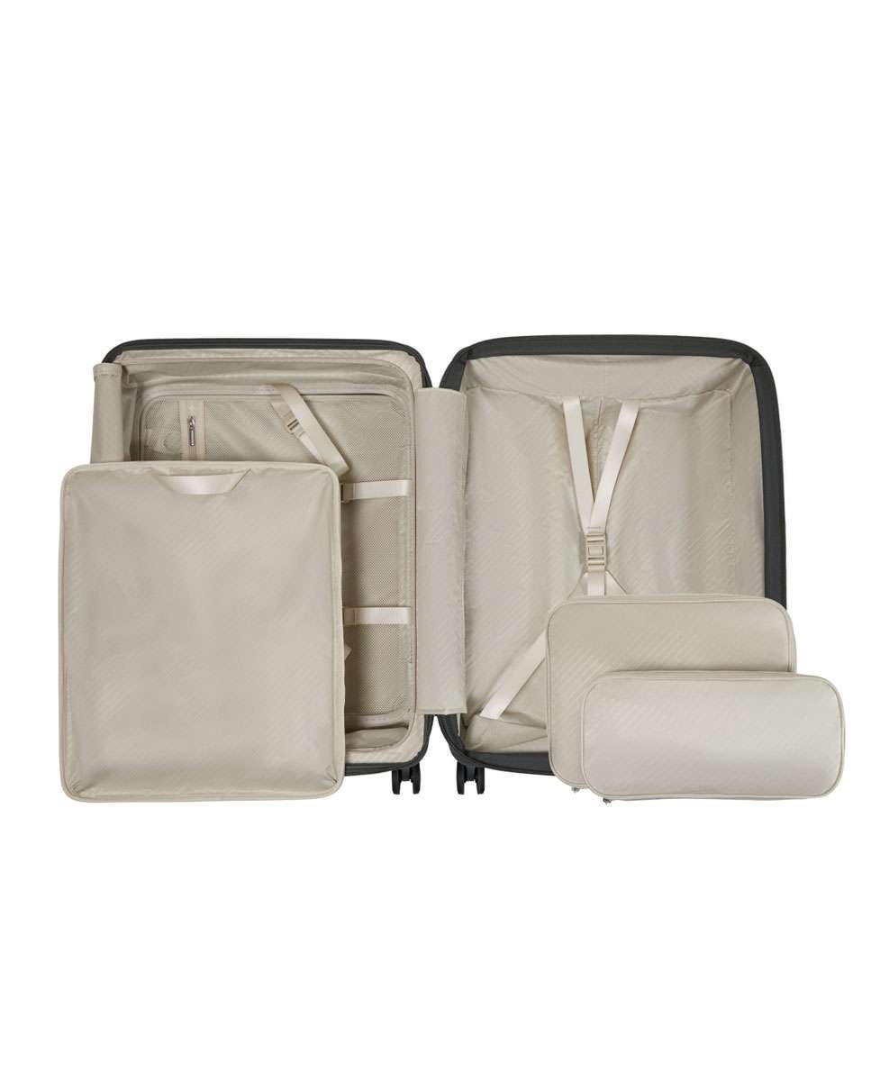 Mala de Viagem Média Paralux HS 67cm 4 Rodas Expansível Verde 71L Verde-2