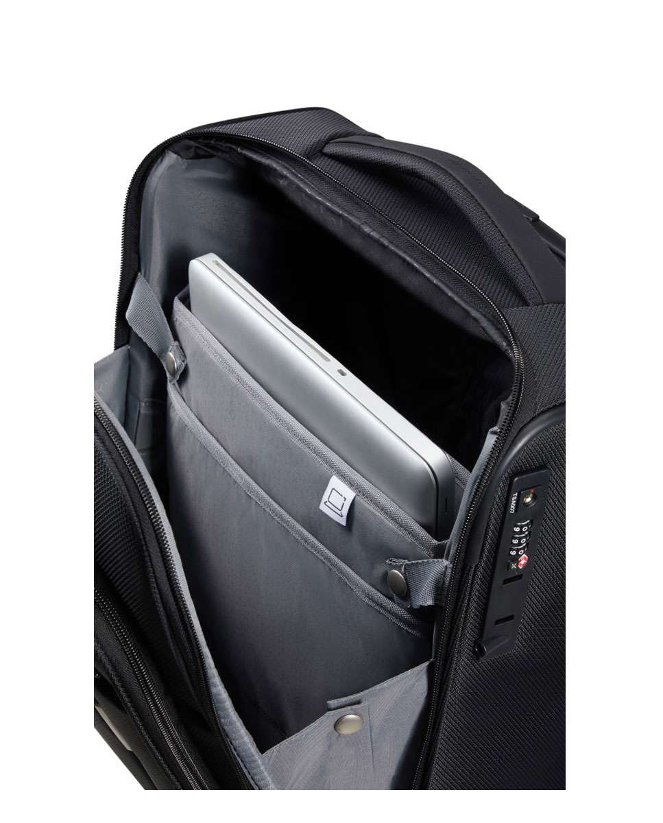 Mala de cabine Underseater Respark 45cm 2 rodas preto 29L Preto-3