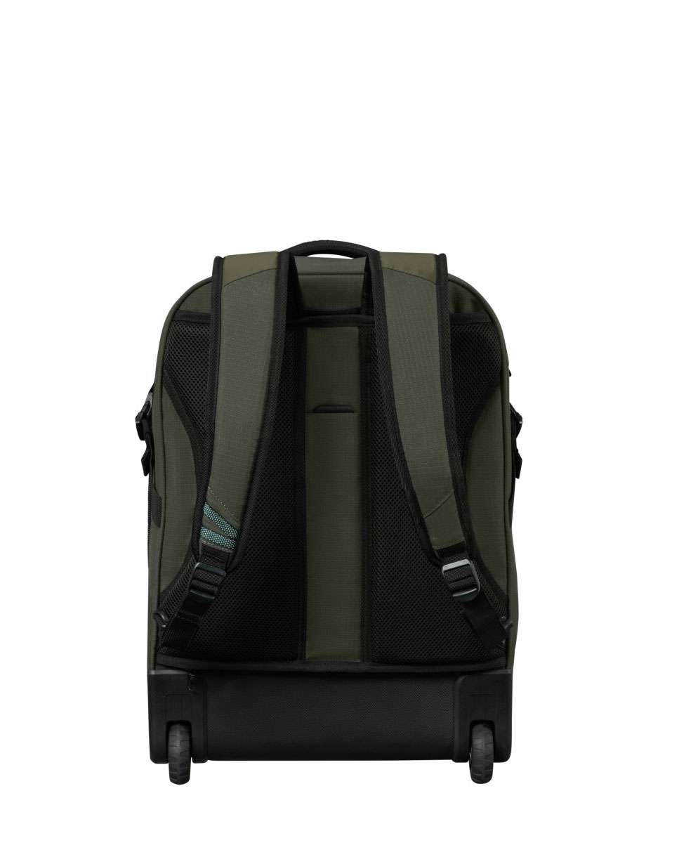 Mochila para Portátil Roadseeker 17.3" com 2 Rodas Verde Azeitona 38L Verde-4