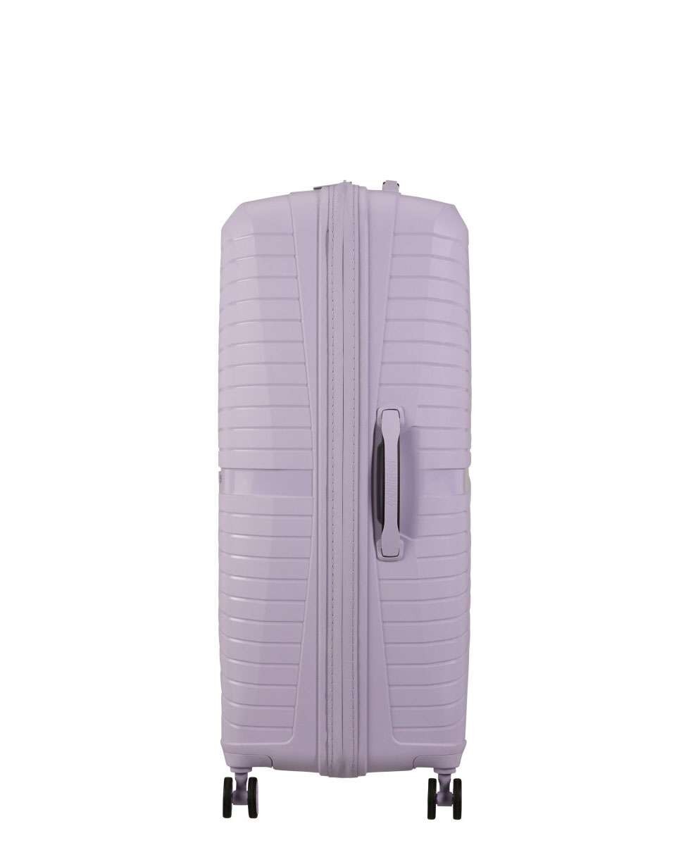 Mala de Viagem Grande Airconic 77cm 4 Rodas Lilás 101L Rosa-3
