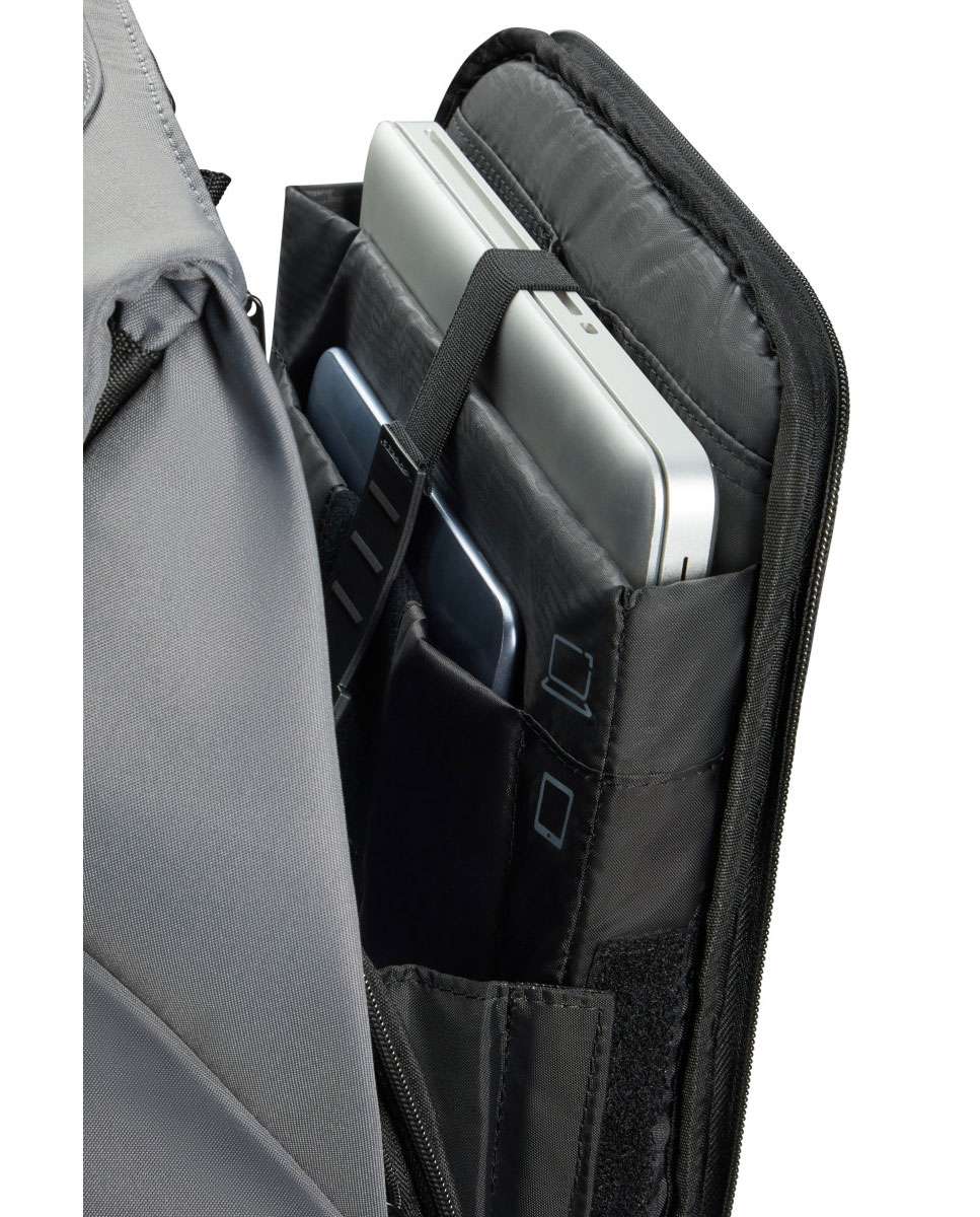 Mochila antirroubo para portátil Securipack 2.0 cinzento 15,6 Cinzento-3