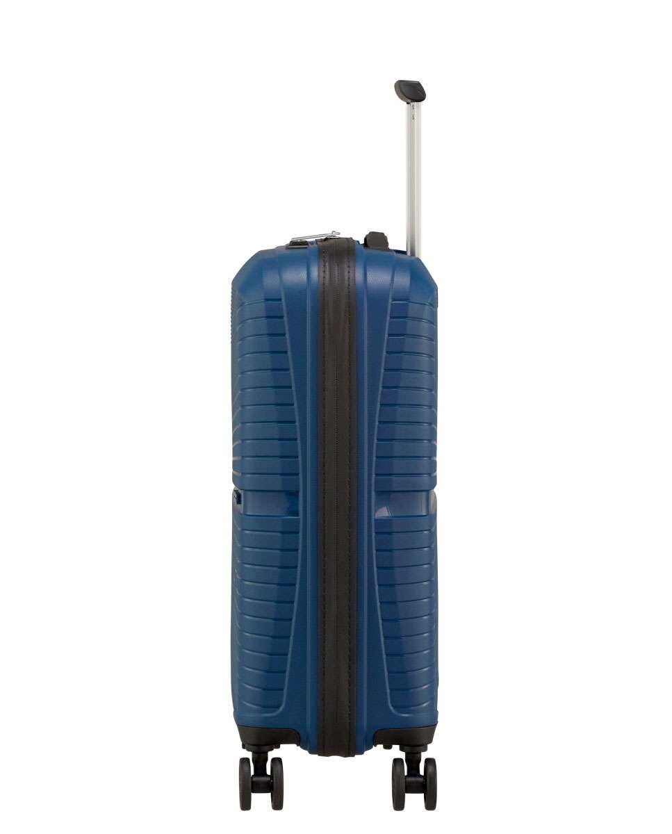 Mala de Cabine Airconic 55cm 4 Rodas Azul Meia-Noite33.5L Azul-3