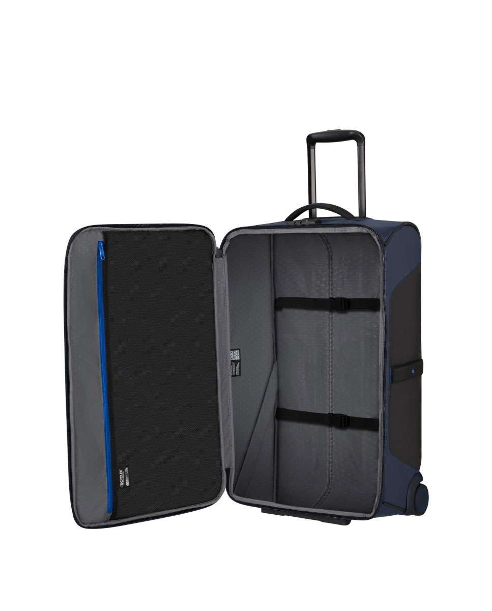 Trolley de viagem Ecodiver 67cm com 2 rodas azul noite 76L Azul-2