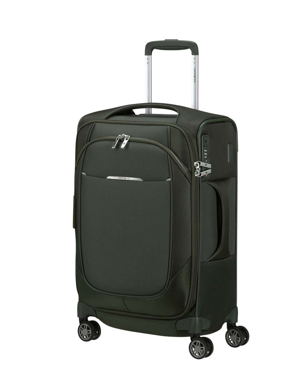 Mala de Cabine Re-Lite 55/35cm 4 Rodas Expansível Verde Hera 36L Verde-1