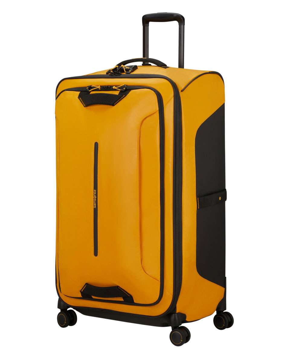 Trolley de viagem Ecodiver 79cm com 4 rodas amarelo 116L Amarelo-1